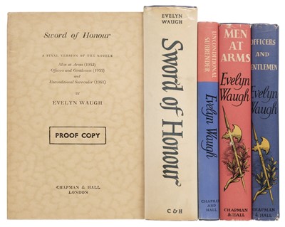 Lot 978 - Waugh (Evelyn). Sword of Honour trilogy, 1952-61