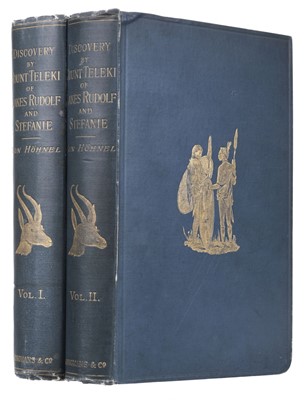 Lot 65 - Von Höhnel (Ludwig). Discovery of Lakes Rudolf and Stefanie, 1st edition in English, 2 volumes, 1894