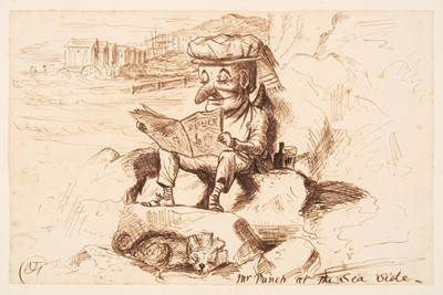 Lot 785 - Punch. Mr Punch at the Seaside, circa 1860's