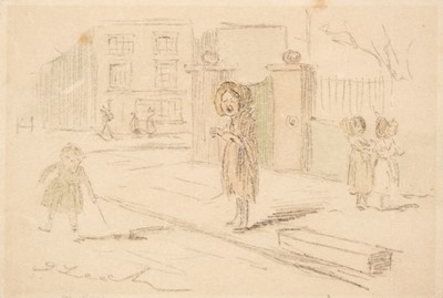 Lot 466 - Cruikshank (George, 1792-1878). The Pillars of a Gin Shop, 1839  and Leech (John,)