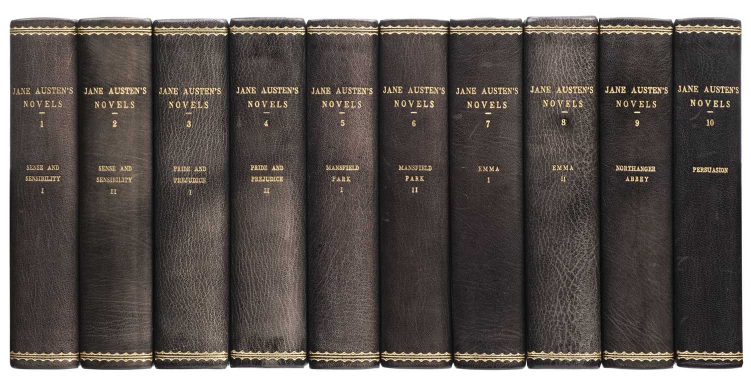 Lot 614 - Austen (Jane). The Novels, The Winchester edition, 10 volumes, Edinburgh: John Grant, 1905