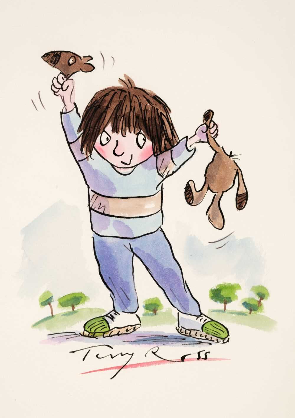 Lot 794 - Ross (Tony, 1938-). Horrid Henry, watercolour and ink