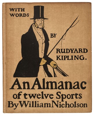 Lot 690 - Nicholson (William). An Almanac of Twelve Sports,  1st edition, William Heinemann, 1898