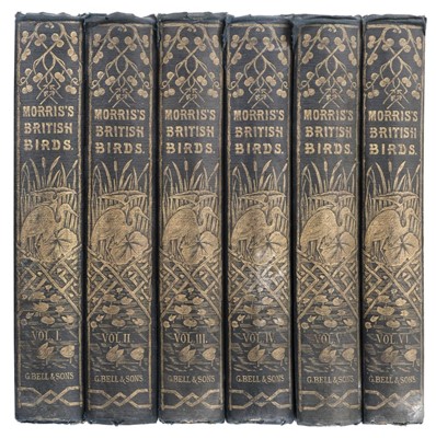 Lot 93 - Morris (F. O.). A History of British Birds, 6 volumes, 2nd edition, 1870