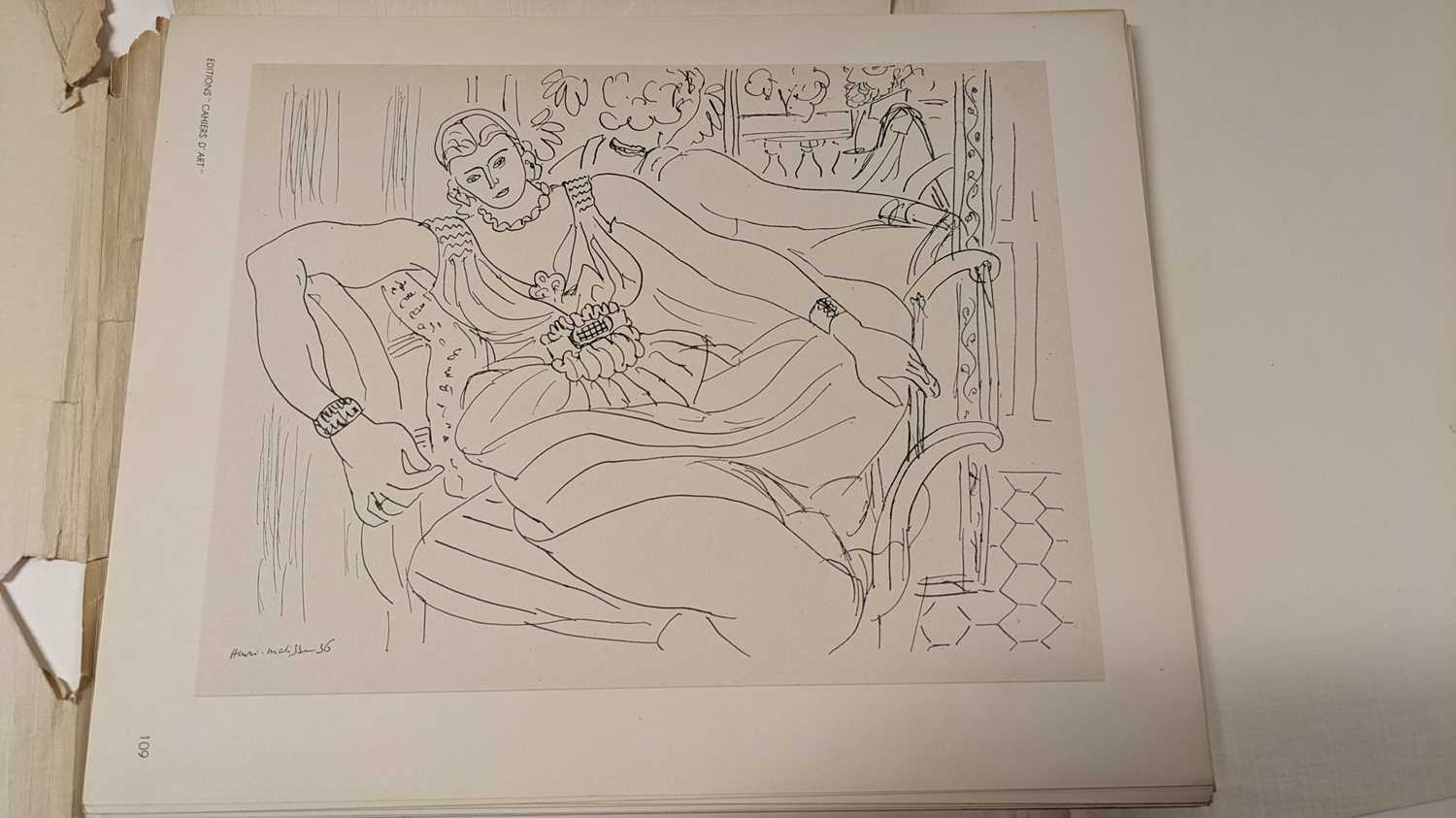 Lot 317 - Matisse (Henri). Dessins de Henri-Matisse. Paris: Cahiers d'Art, [1936]