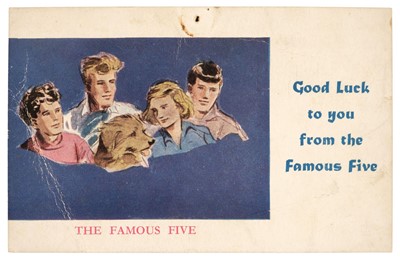 Lot 623 - Blyton (Enid, 1897-1968). Two Autograph Postcards Signed, 'Enid Blyton', c. 1956