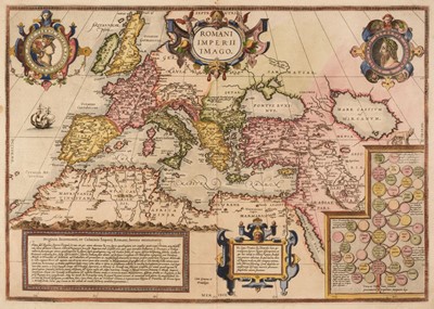 Lot 141 - Europe. Ortelius (Abraham), Romani Imperii Imago, [1579 or later]
