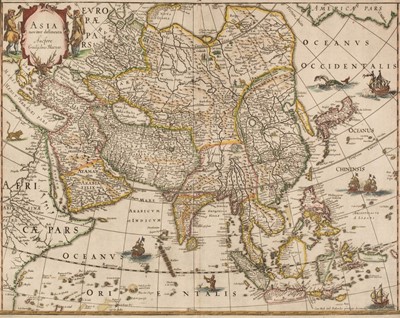 Lot 102 - Asia. Blaeu (Willem Janszoon), Asia noviter delineata, Amsterdam, circa 1633