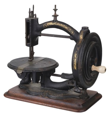 Lot 642 - Sewing machine. A Prima Donna sewing machine by Whight & Mann, circa 1870s