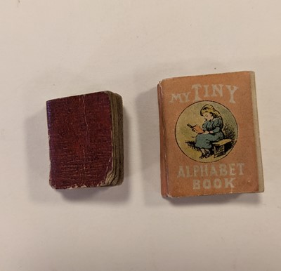 Lot 574 - Miniature books. The Golden Alphabet; or Parent's Guide and Child's Instructor, 1846