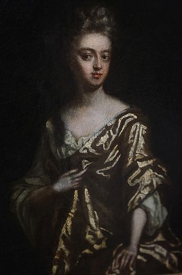 Lot 6 - Kneller (Godfrey, 1646-1723), follower of). Portrait of a young lady