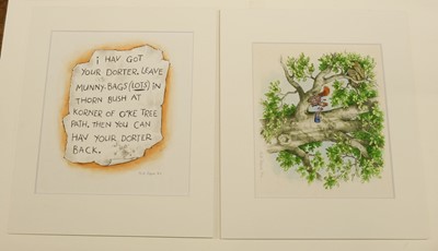 Lot 765 - Jaques (Faith, 1923-1997). Kidnap in Willowbank Wood, original illustrations, 1982