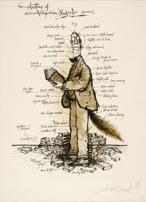 Lot 222 - Searle (Ronald, 1920-2011). Anatomy of an Antiquarian Bookseller, 1976

march 2023