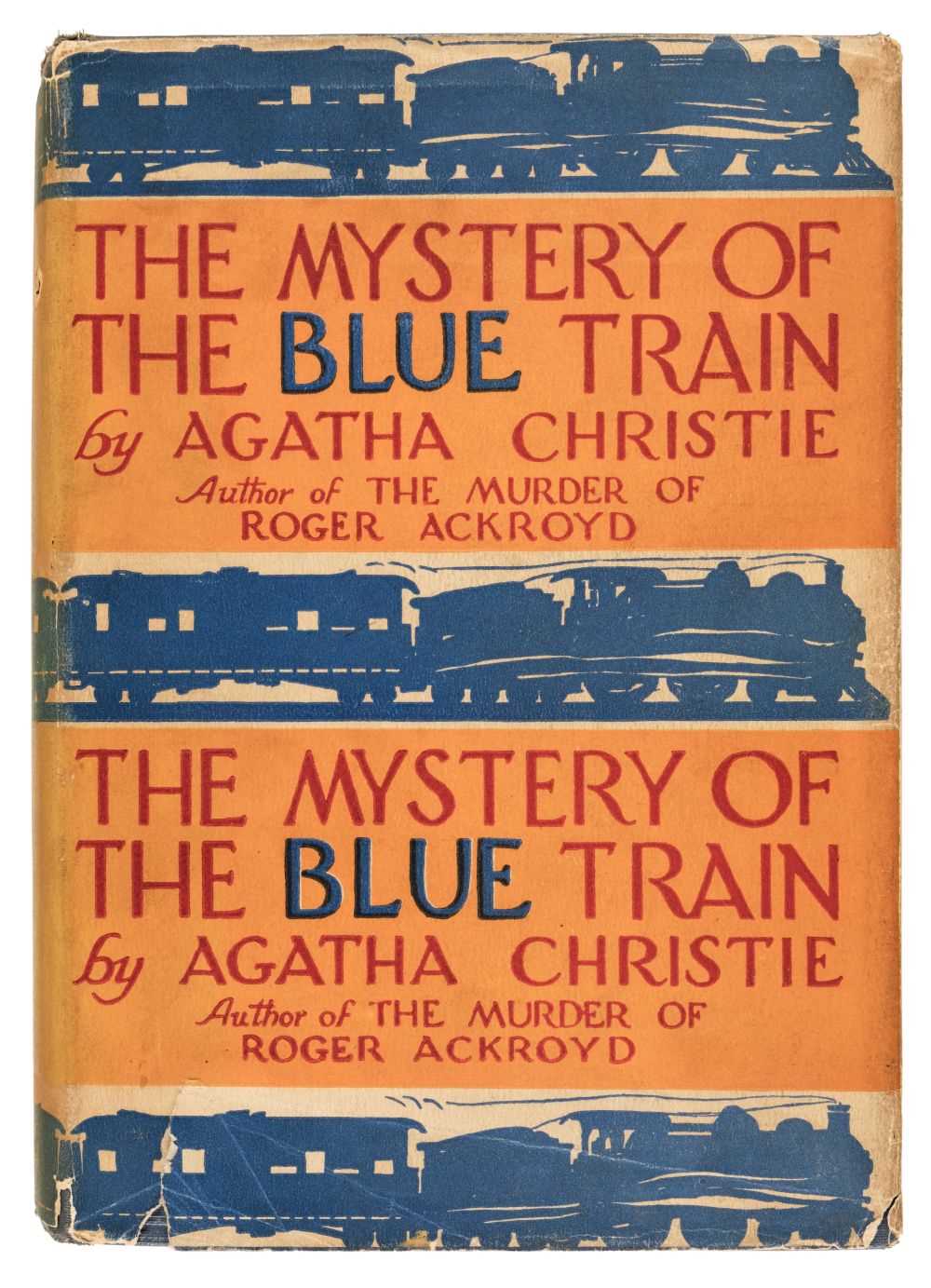 Lot 852 - Christie (Agatha). The Mystery of the Blue Train, 1st US edition, 1928