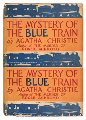 Lot 852 - Christie (Agatha). The Mystery of the Blue Train, 1st US edition, 1928