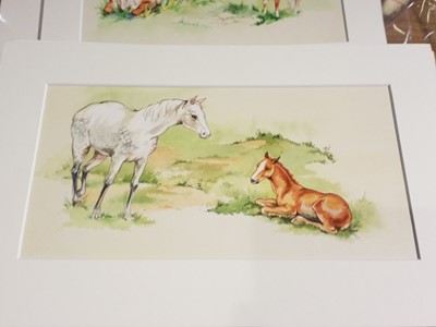 Lot 790 - Rene CLOKE (1905-1995) Twenty-Six Original Illustrations of Animals