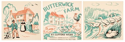 Lot 810 - Webb (Clifford, 1885-1972). Butterwick Farm, 1933