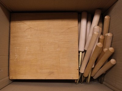 Lot 362 - Handle letters. Four sets of handle letters