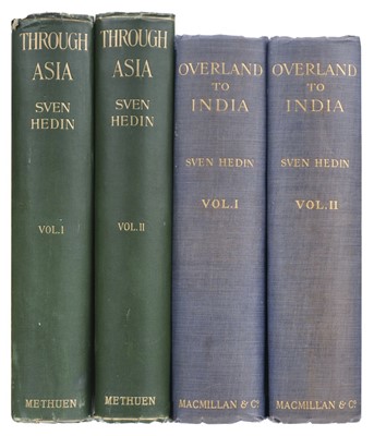 Lot 28 - Hedin (Sven). Through Asia, 1st edition in English, 2 volumes, London: Methuen & Co, 1898