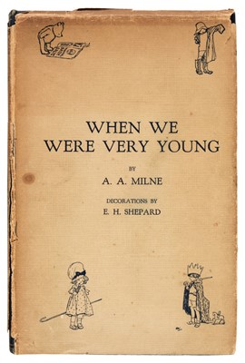 Lot 685 - Milne (A.A.). When We Were Very Young, 1924 ..., and others