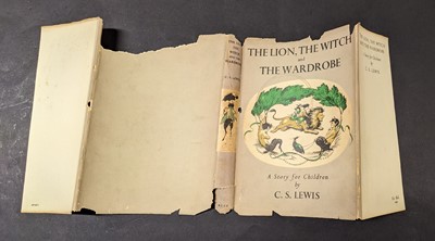 Lot 675 - Lewis (C.S.) The Lion, the Witch and the Wardrobe, 1st edition, 1950