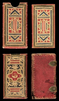 Lot 568 - Miniature almanacks. Goldsmith. An Almanack for the Year... M.DCC.XCIII, by John Goldsmith & 2 others