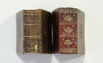 Lot 570 - Miniature Bibles. The Bible in Miniature, for E. Newbery, 1780, & 1 other