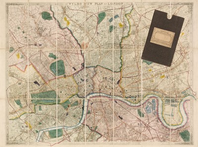 Lot 165 - London. Wyld (James), Wyld's new Plan of London and its Vicinity, circa 1880