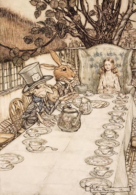 Lot 709 - Rackham (Arthur, illustrator). Alice's Adventures in Wonderland, 1907