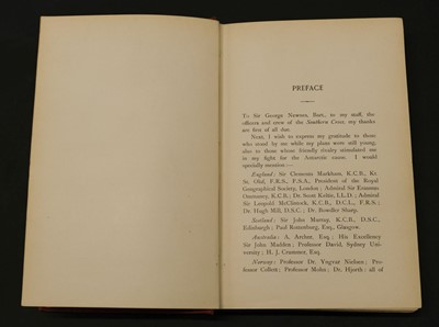 Lot 10 - Borchgrevink (Carsten). First on the Antarctic Continent, 1st edition, London: George Newnes, 1901