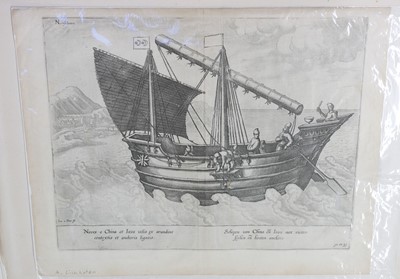 Lot 257 - Prints & Engravings. A collection of 23 prints, 16th - 19th century