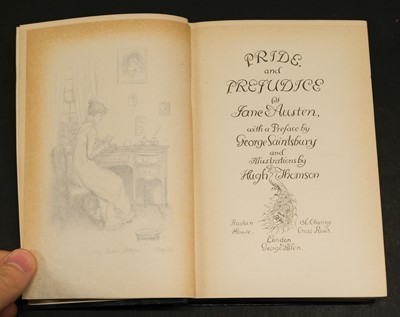 Lot 600 - Austen (Jane). Pride and Prejudice, 1st 'Peacock' edition, 1894