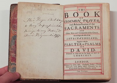 Lot 277 - Bible [New Testament]. The New Testament of our Lord and Saviour Jesus Christ, 1678