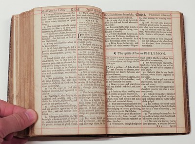 Lot 277 - Bible [New Testament]. The New Testament of our Lord and Saviour Jesus Christ, 1678