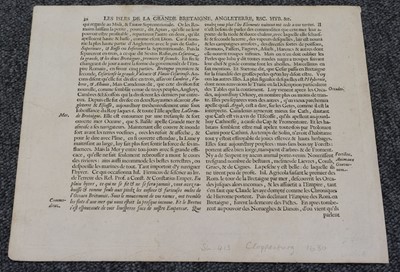 Lot 118 - British Isles. Quad (Matthias), Angliae regni florentisimi nova descriptio..., [1600]