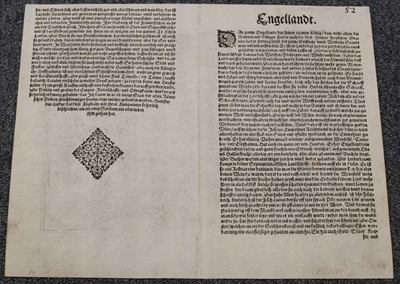 Lot 118 - British Isles. Quad (Matthias), Angliae regni florentisimi nova descriptio..., [1600]