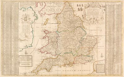 Lot 134 - England & Wales. Moll (Herman), The South Part of Great Britain Called England and Wales, 1730