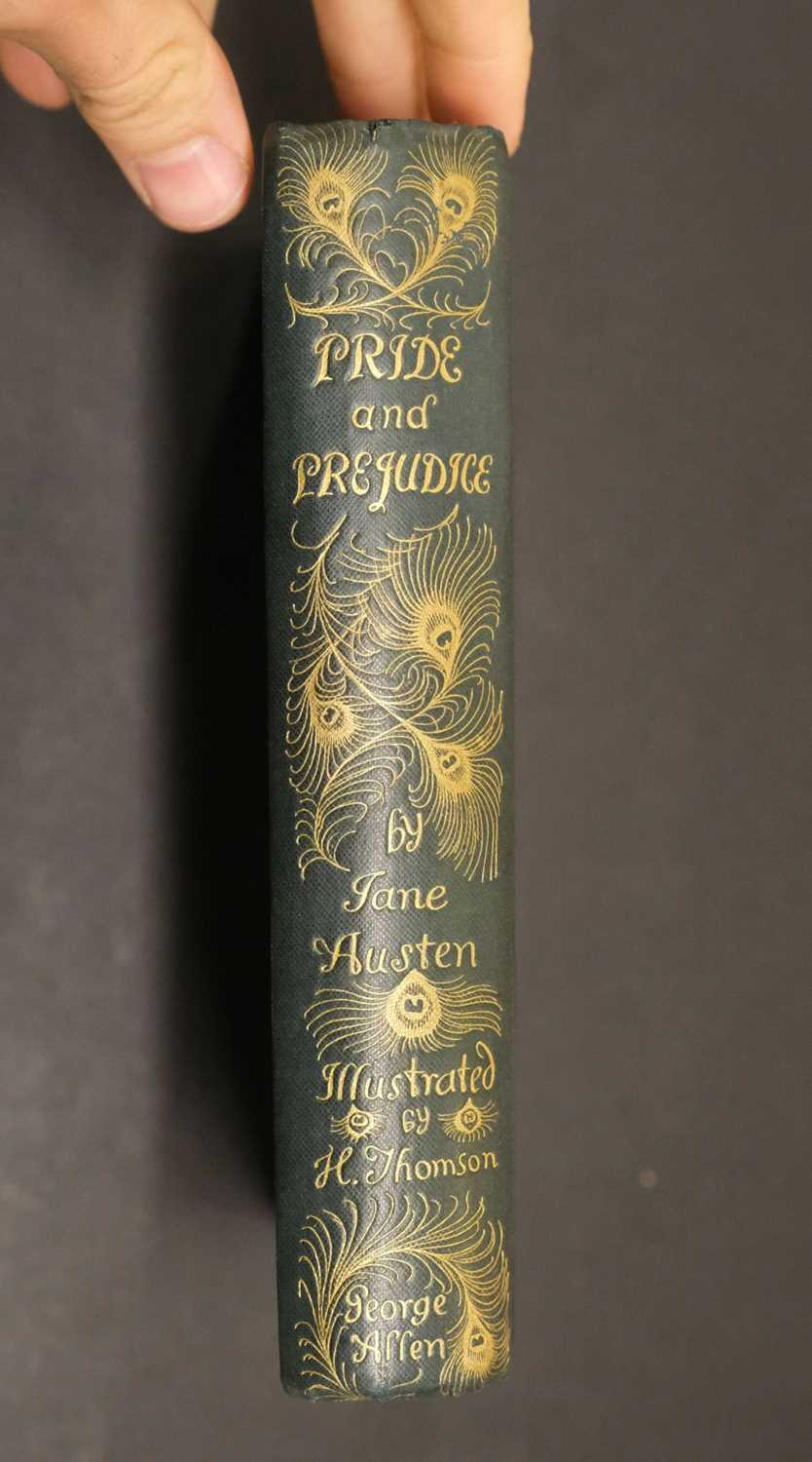 Pride And Prejudice By Jane Austen – 1st Castalia Edition, Cowhide Leather Bound, Illustrated By Hugh Thomson