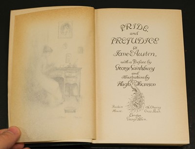 Lot 601 - Austen (Jane). Pride and Prejudice, 1st 'Peacock' edition, London: George Allen, 1894