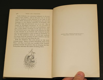Lot 601 - Austen (Jane). Pride and Prejudice, 1st 'Peacock' edition, London: George Allen, 1894