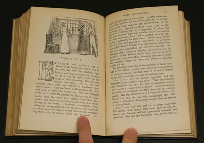 Lot 603 - Austen (Jane). Pride and Prejudice, 2nd 'Peacock' edition, London: George Allen, March 1895