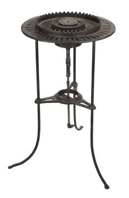 Lot 335 - Finishing stove. A floor-standing finishing stove, late 19th century