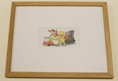 Lot 762 - Hall (Mary, late 20th century). Original Illustrations for The Toys That Ran Away