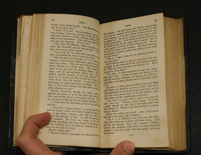 Lot 589 - Austen (Jane). Emma, a novel, 1st illustrated edition, London: Richard Bentley, 1833