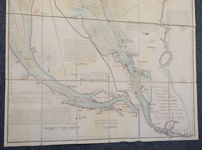 Lot 185 - Pearl River. Horsburgh (James)..., Chart of Choo Keang or Canton River..., 1841