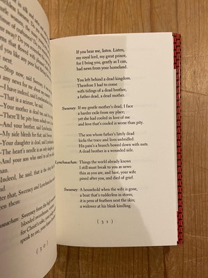 Lot 889 - Heaney (Seamus).Sweeney Astray, 1st UK edition, 1984