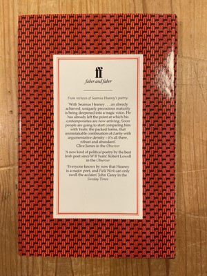 Lot 889 - Heaney (Seamus).Sweeney Astray, 1st UK edition, 1984