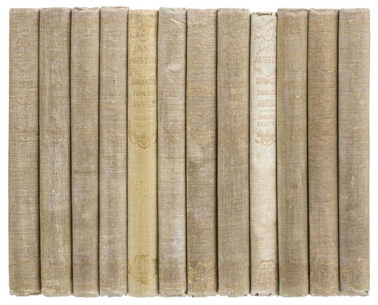 Lot 599 - Austen (Jane). Novels, 1st edition thus, 12 novels, London: J.M. Dent, 1892