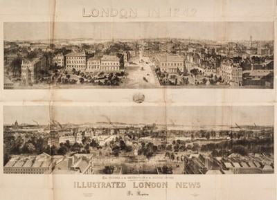 Lot 248 - London. Illustrated London News (publisher), London in 1842.