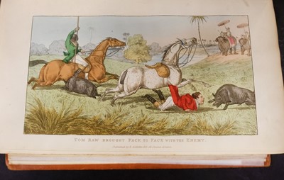 Lot 20 - D'Oyly (Charles). Tom Raw, The Griffin:.., London: printed for R. Ackermann, 1828